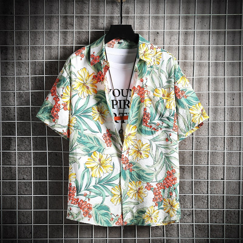 Casual Floral Beach Shirt