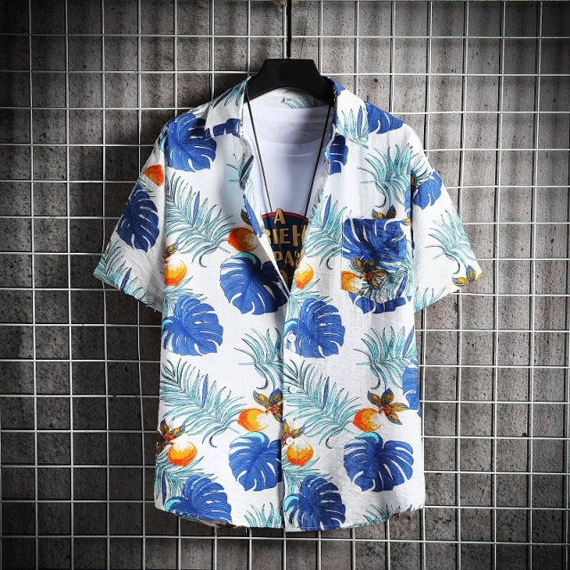 Casual Floral Beach Shirt