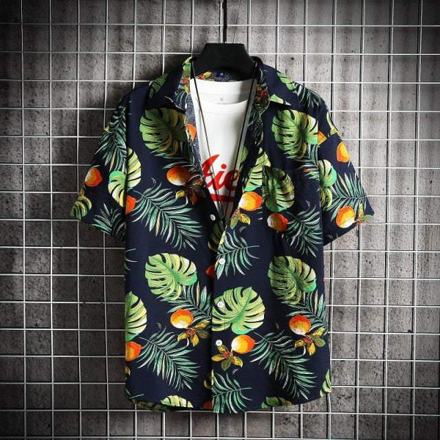 Casual Floral Beach Shirt