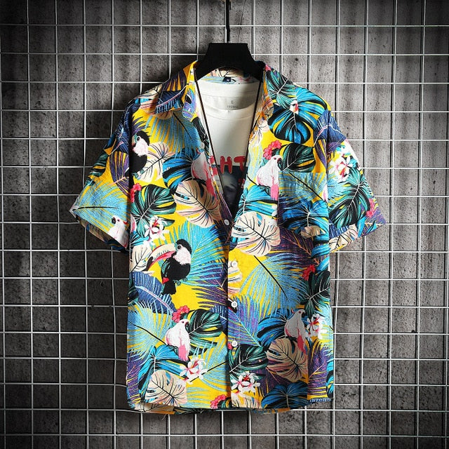 Casual Floral Beach Shirt