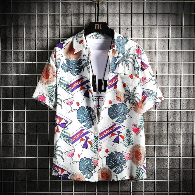 Casual Floral Beach Shirt