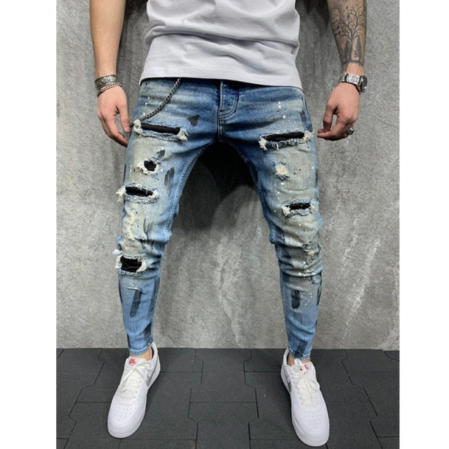 Casual Male Skinny Slim Pants