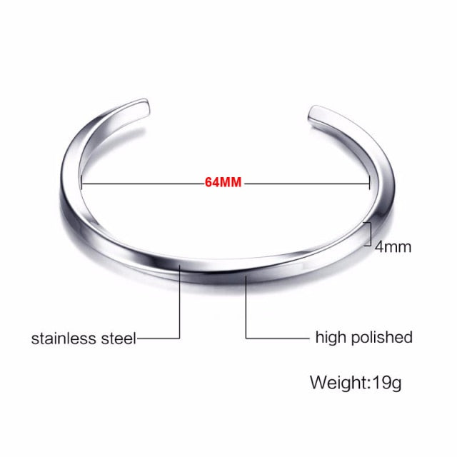 MEN TWISTED BANGLE
