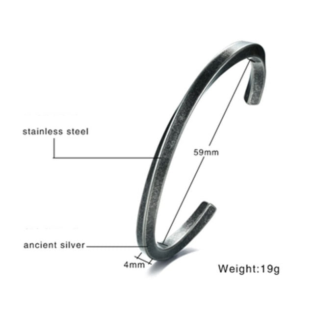 MEN TWISTED BANGLE