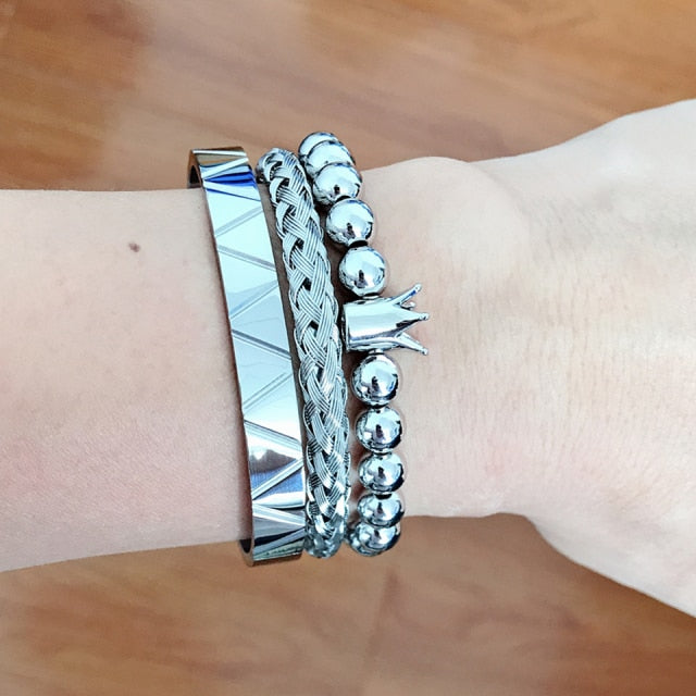 Royal Crown Charm Bracelet