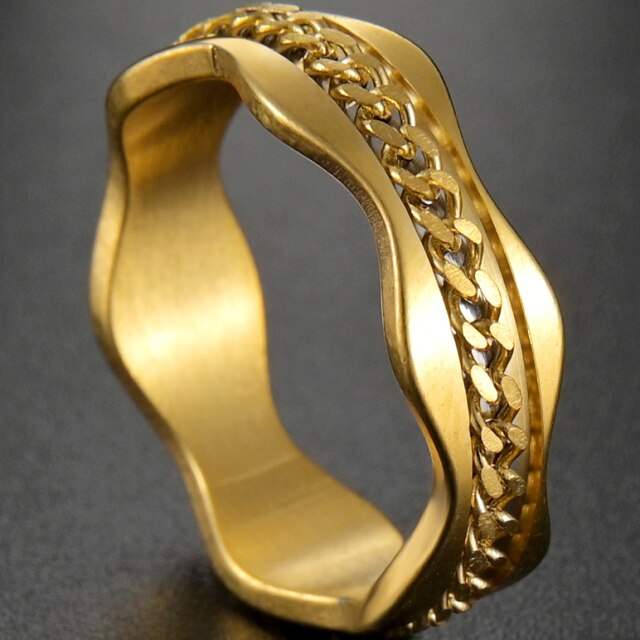 Men Midi Charm Ring