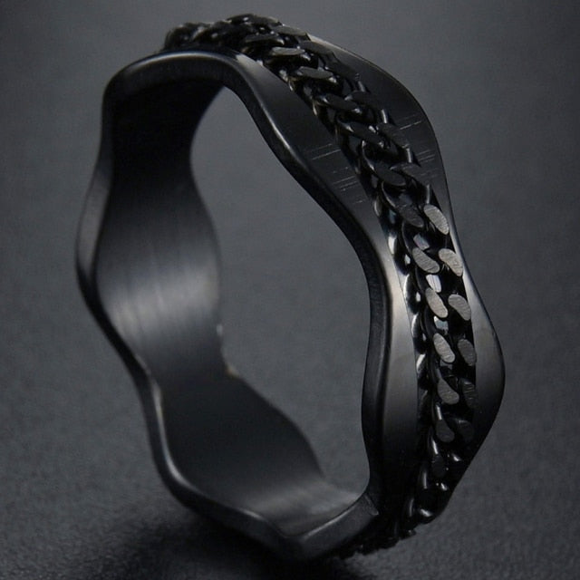 Men Midi Charm Ring