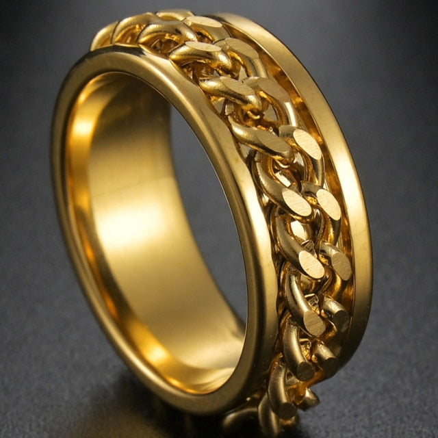 Men Midi Charm Ring