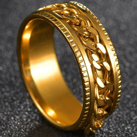 Men Midi Charm Ring