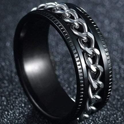 Men Midi Charm Ring