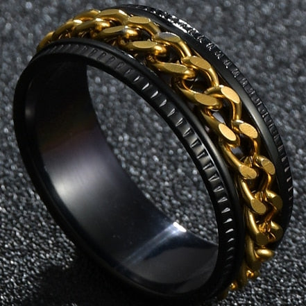 Men Midi Charm Ring