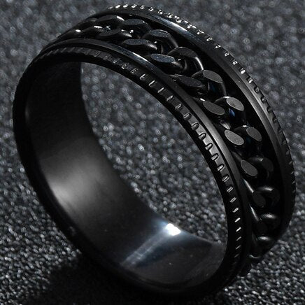 Men Midi Charm Ring