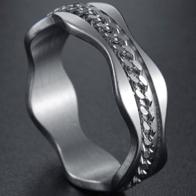 Men Midi Charm Ring