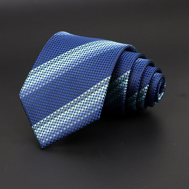 Jacquard Classic Woven Plaid Neck Tie