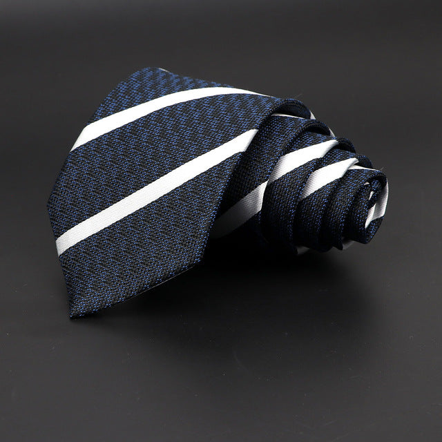 Jacquard Classic Woven Plaid Neck Tie