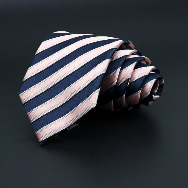 Jacquard Classic Woven Plaid Neck Tie