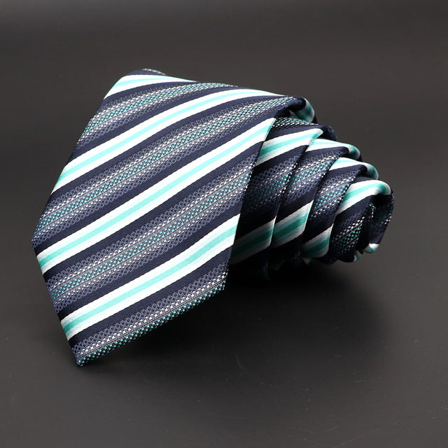 Jacquard Classic Woven Plaid Neck Tie