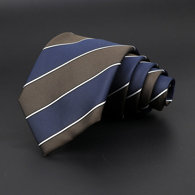 Jacquard Classic Woven Plaid Neck Tie