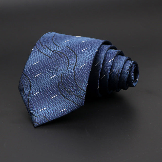 Jacquard Classic Woven Plaid Neck Tie