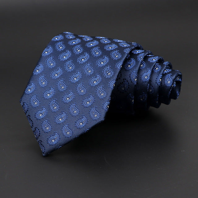 Jacquard Classic Woven Plaid Neck Tie