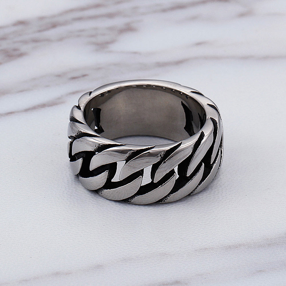 Simple Link Chain Ring