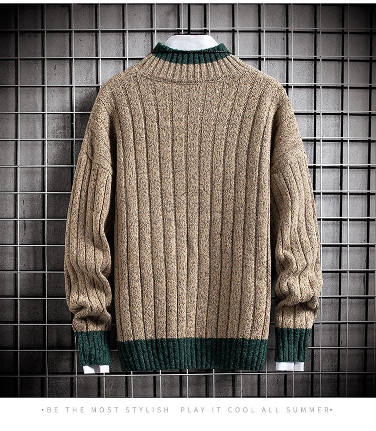 Fashion Thick Warm Men's Sweater