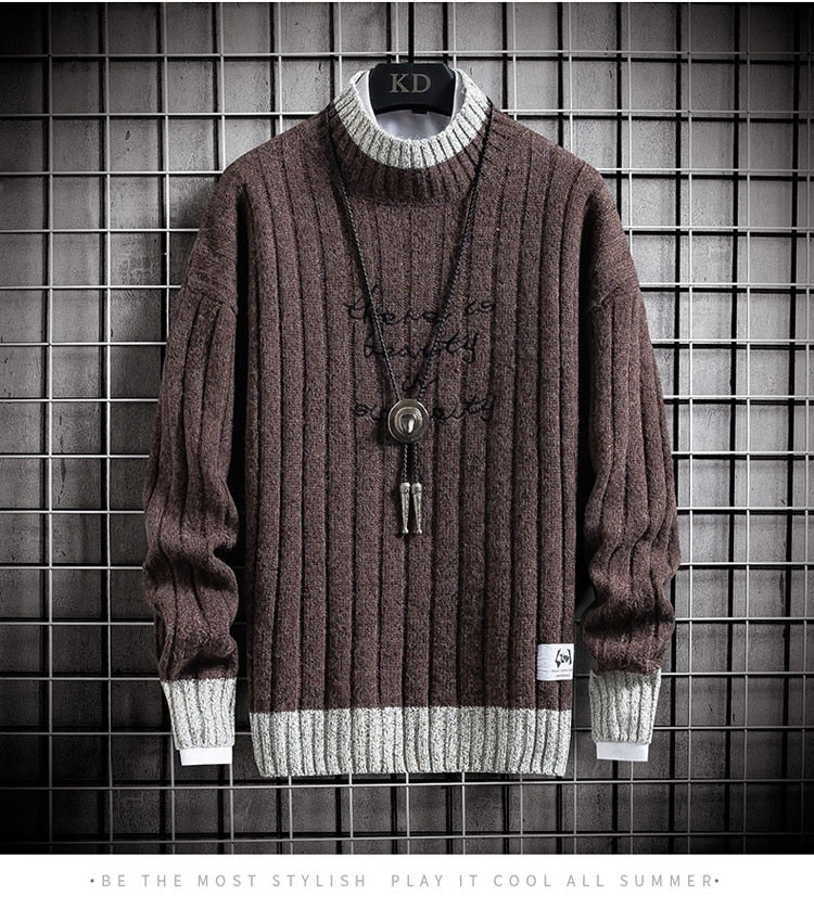 Fashion Thick Warm Men's Sweater