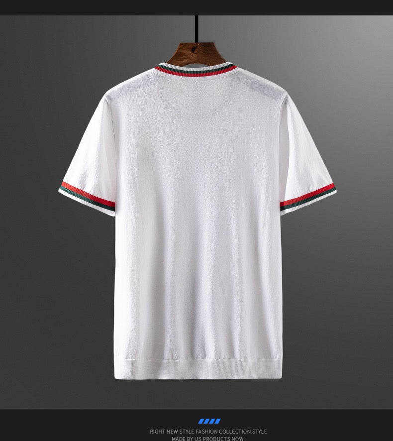 Bee Embroidered T Shirt | Bee T Shirt | TOXYNO