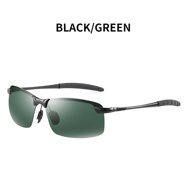 Metal Frame Anti-Glare Sunglasses