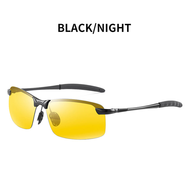 Metal Frame Anti-Glare Sunglasses
