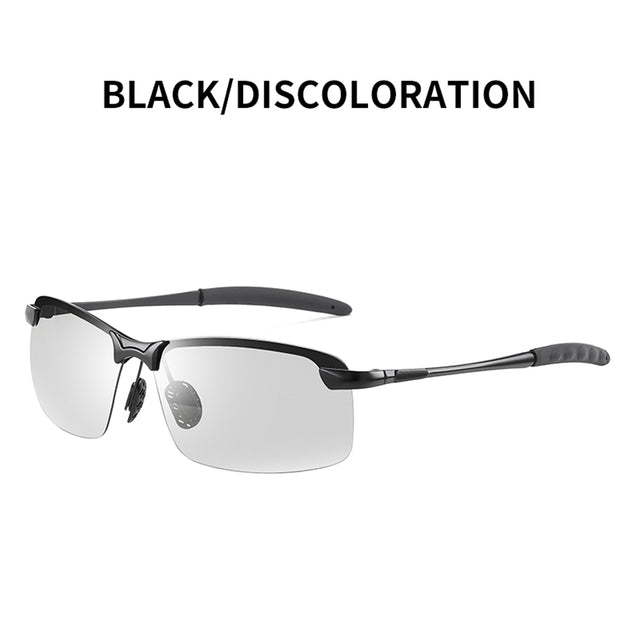 Metal Frame Anti-Glare Sunglasses