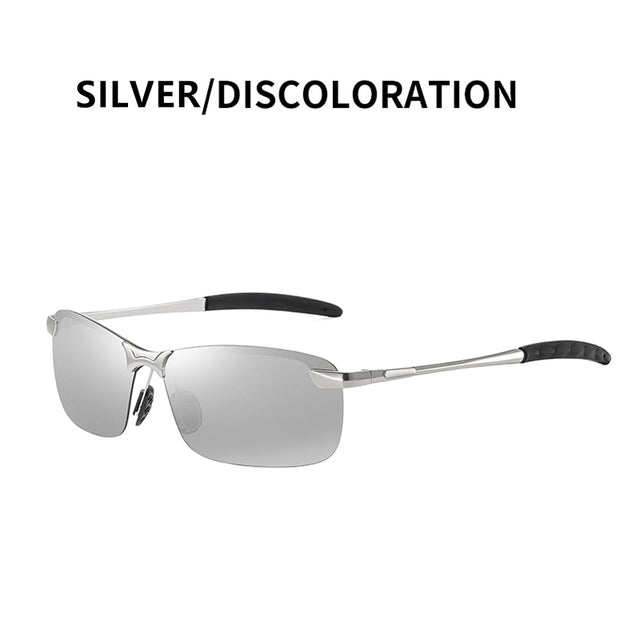 Metal Frame Anti-Glare Sunglasses