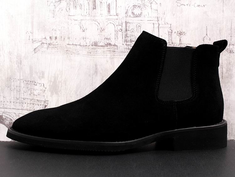 Men Suede Chelsea Boots