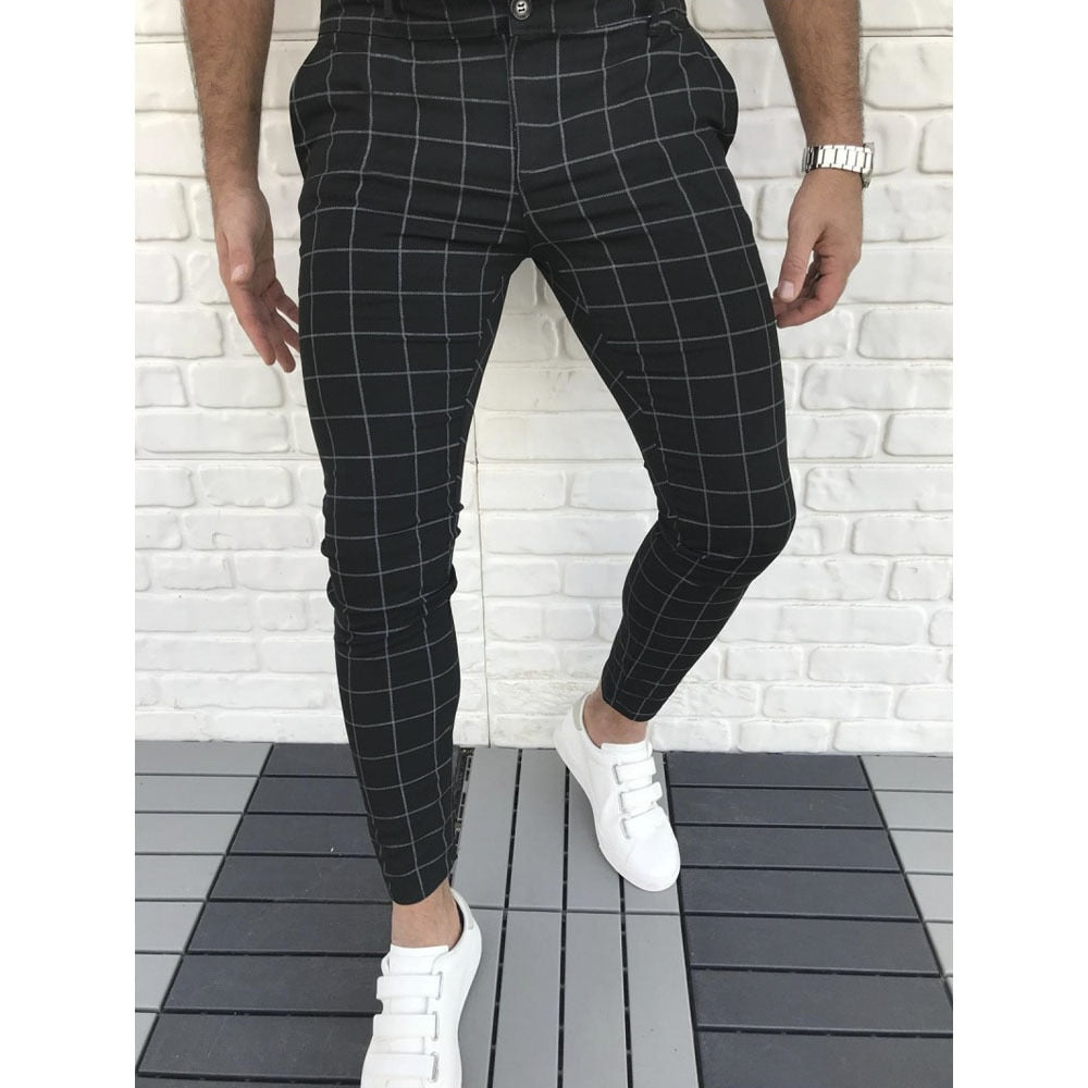 TC Slim Fit Straight Trousers