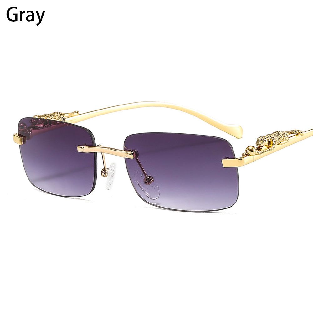 UV400 Retro Rimless Sunglasses