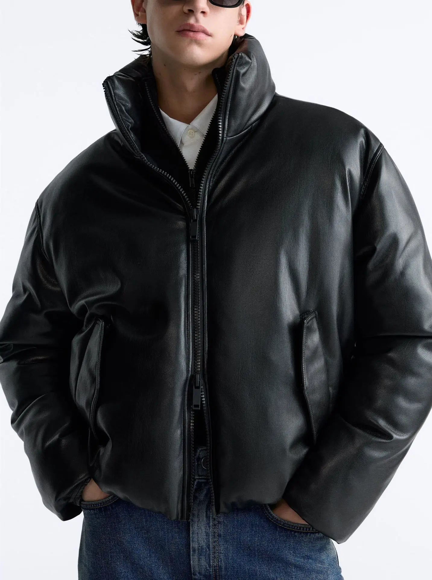 TC Faux Leather Jacket
