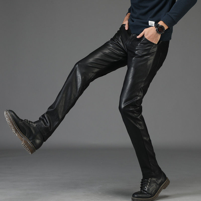 Toxyno CLothing Leather Biker Pants