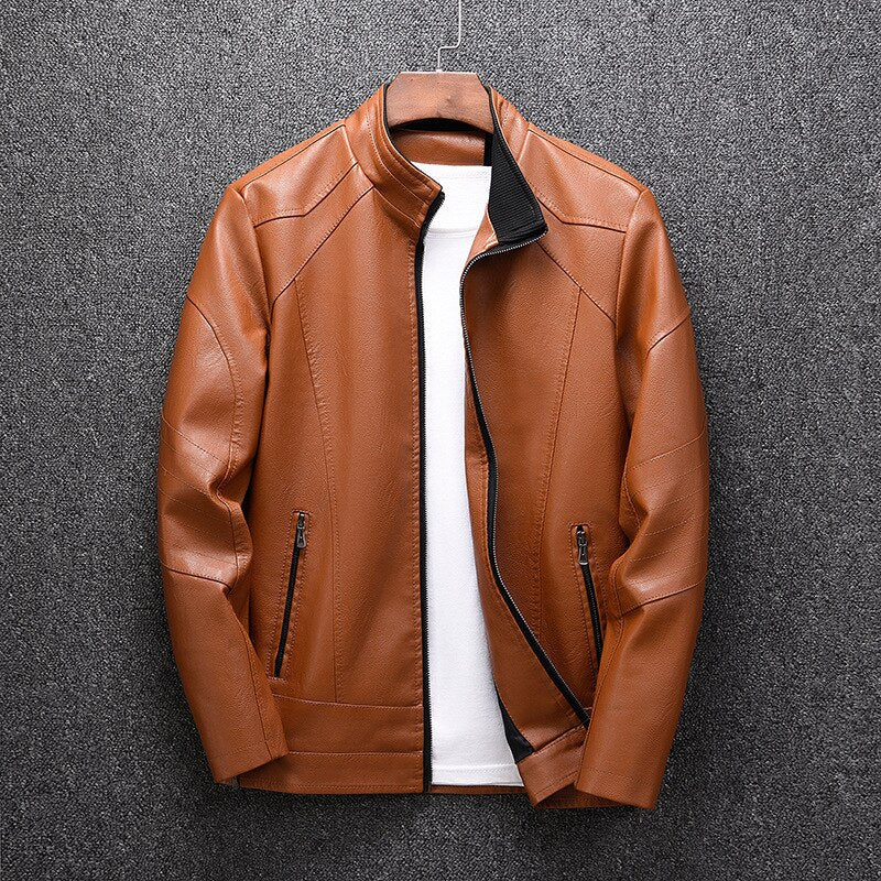 Toxyno Leather Street Jacket
