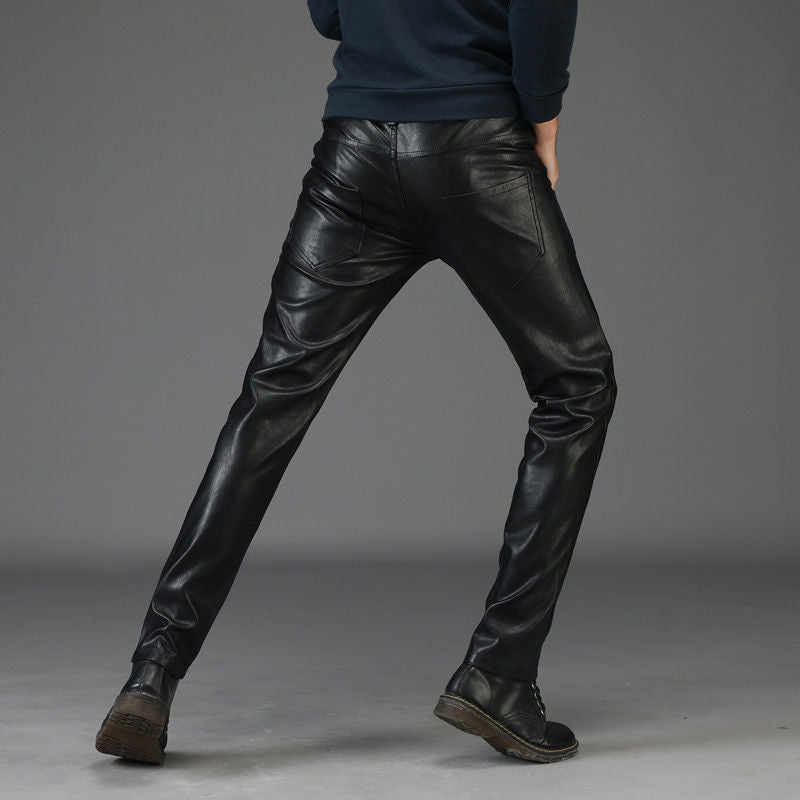 Toxyno CLothing Leather Biker Pants