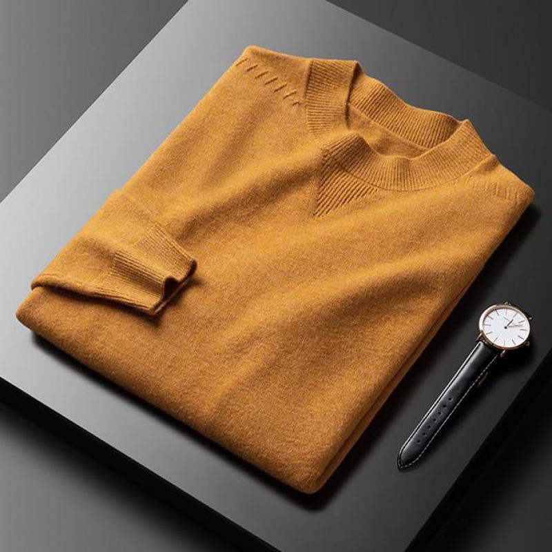 Toxyno Round Collar Casual Sweaters