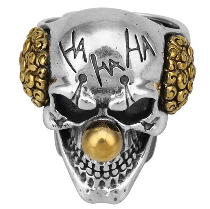 Skull Biker Ring