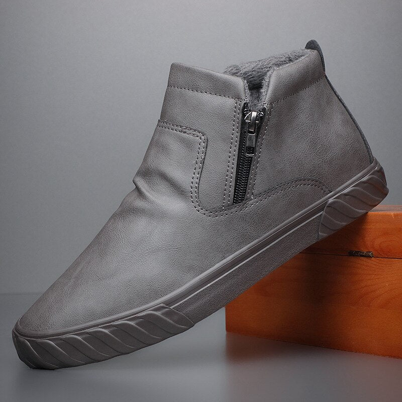 Max Leather Casual Boots