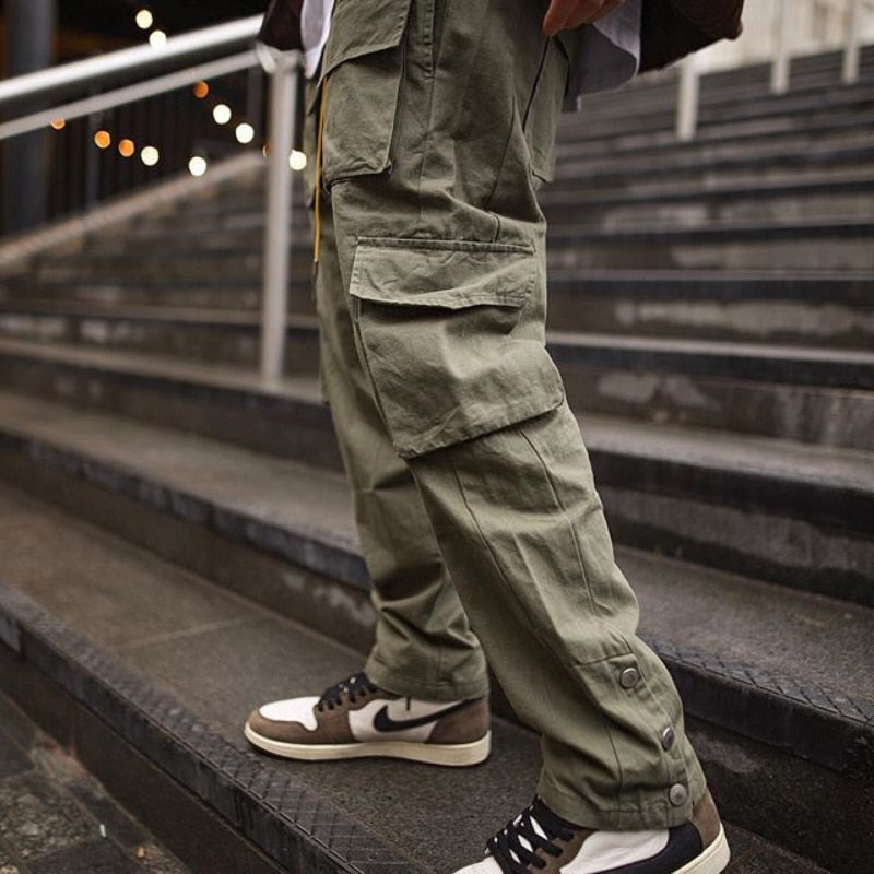 Multi-Pocket Casual Sweatpants