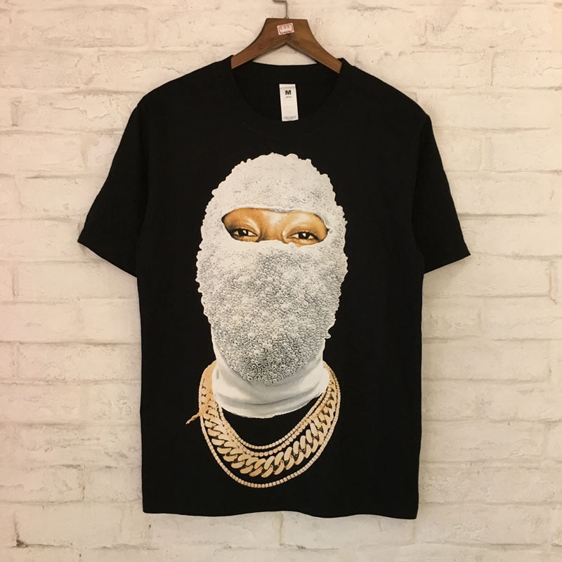 Streetwear Diamond Masked 3D T-Shirts