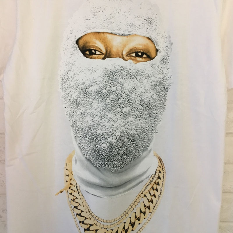 Streetwear Diamond Masked 3D T-Shirts