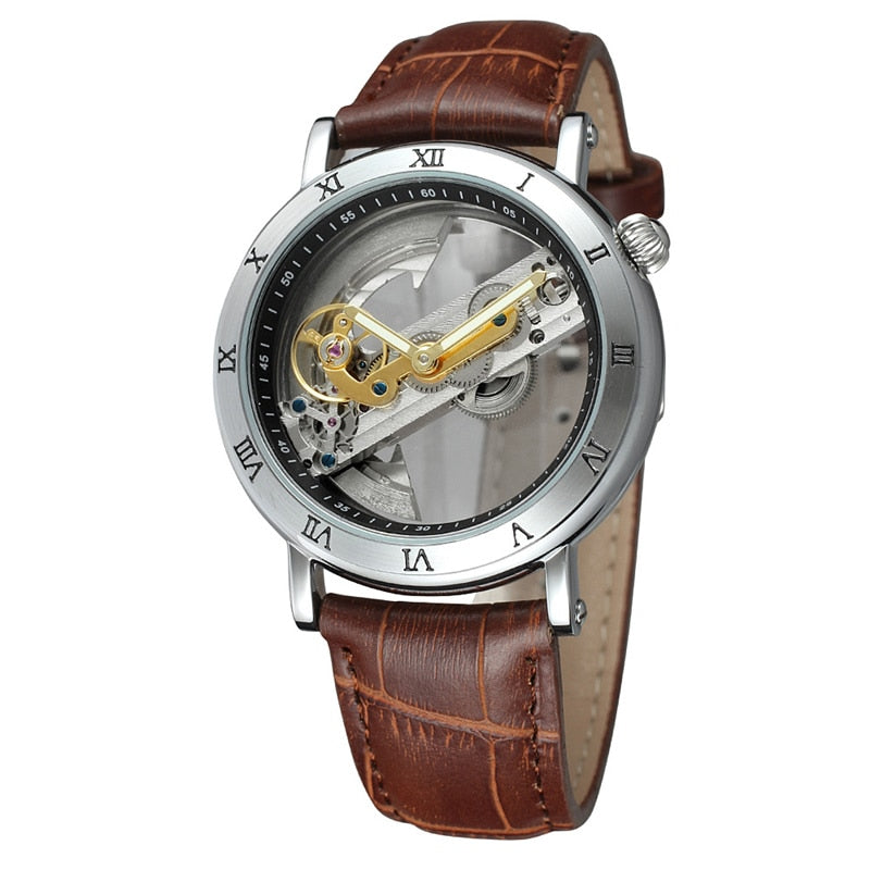 Skeleton Automatic Wrist Watch