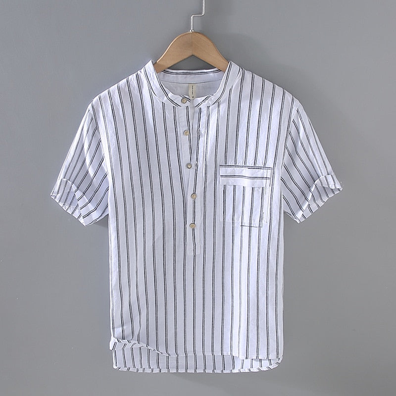 Linen Striped Shirt