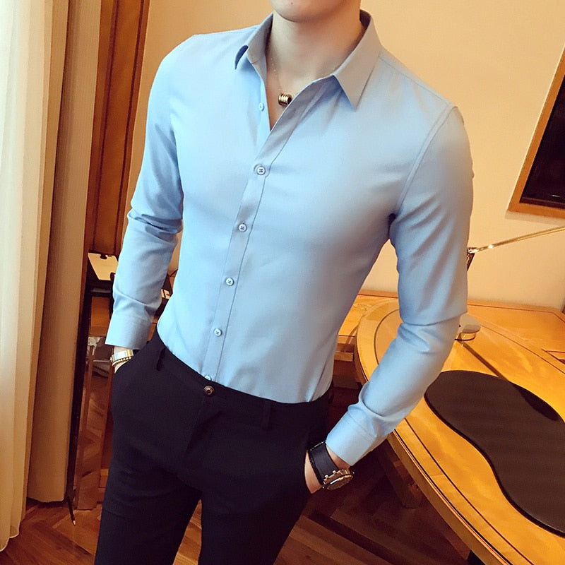 Casual Fashion Long-Sleeved Shirt