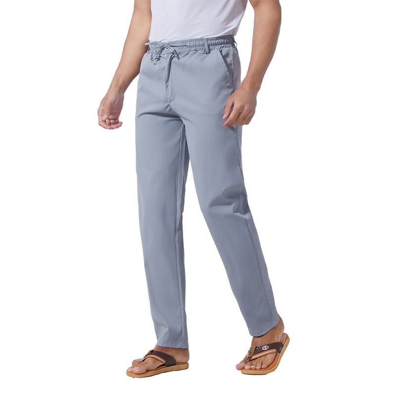 Toxyno Clothing Linen Pants