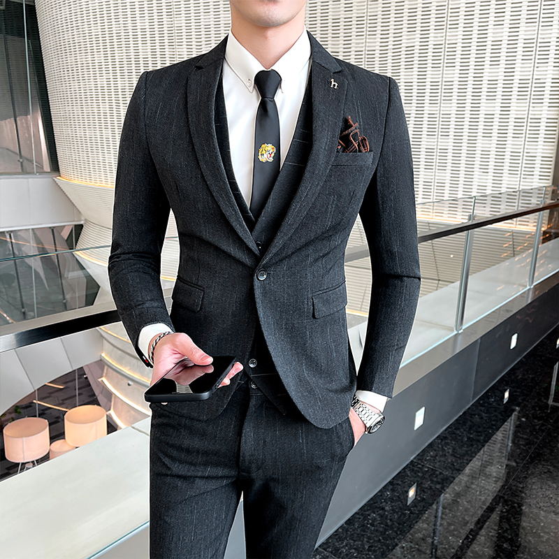 Gentlemen Casual Formal Three-piece Suits